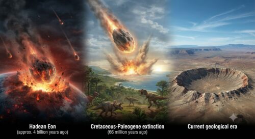 L'influence des météorites sur l'histoire de la Terre