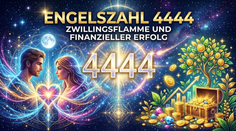 Engelszahl 4444: Zwillingsflamme und finanzieller Erfolg