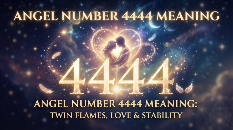 Angel Number 4444 Meaning: Twin Flames, Love & Stability