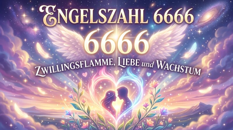 Engelszahl 6666: Zwillingsflamme, Liebe und Wachstum