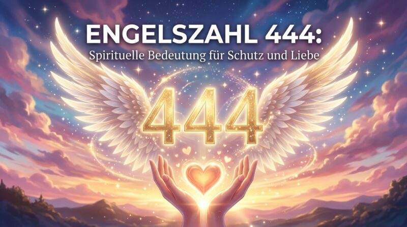 Engelszahl 444: Spirituelle Bedeutung für Schutz und Liebe