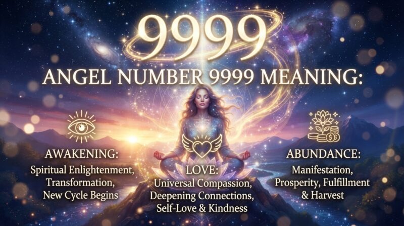 Angel Number 9999 Meaning: Awakening, Love & Abundance
