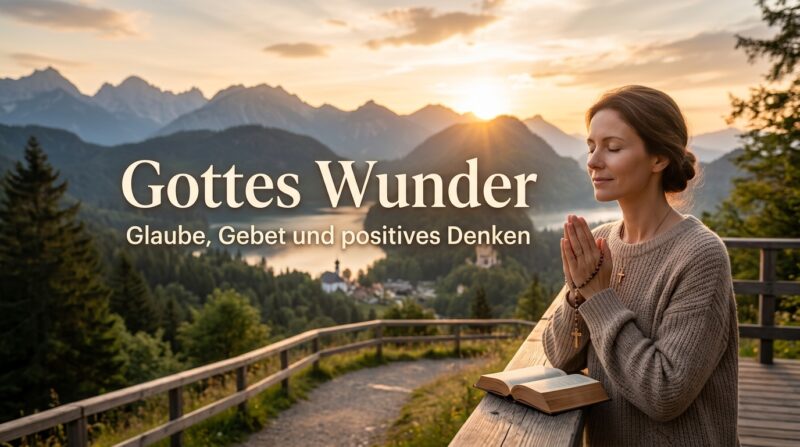 Gottes Wunder: Glaube, Gebet und positives Denken