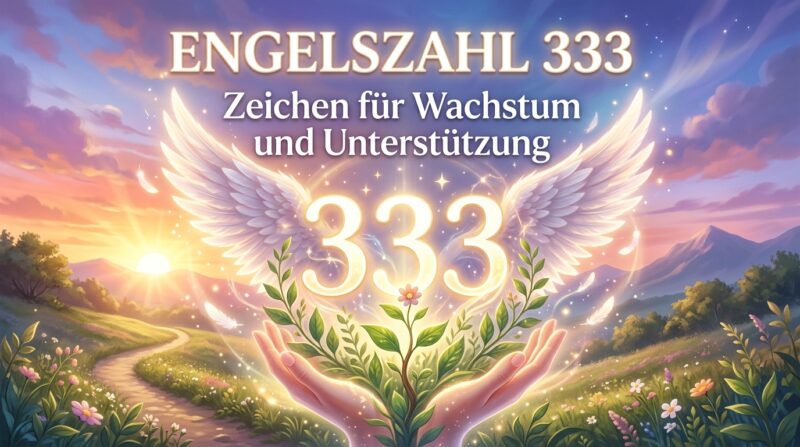 Engelszahl 333: Zeichen für Wachstum und Unterstützung