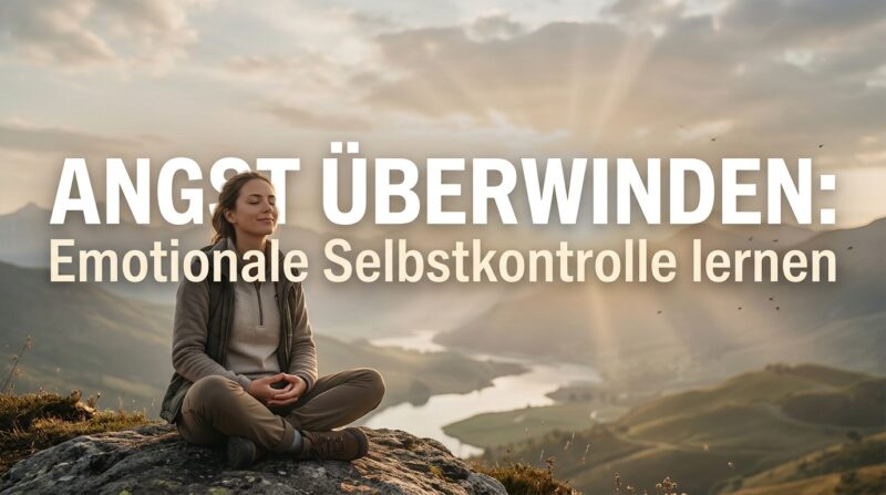 Angst überwinden: Emotionale Selbstkontrolle lernen