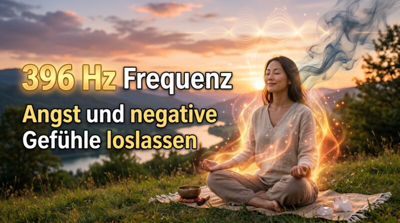 396 Hz Frequenz: Angst und negative Gefühle loslassen