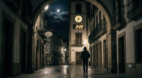 Le mystère du 222 pendant la nuit