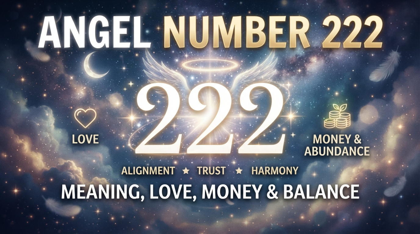 Angel Number 222: Meaning, Love, Money & Balance