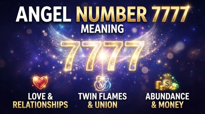 Angel Number 7777 Meaning: Love, Twin Flames & Money