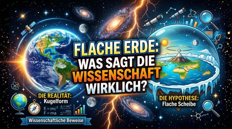 Flache Erde: Was sagt die Wissenschaft wirklich?