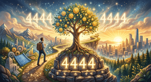 Angel Number 4444, Money, and Career: Building Long-Term Prosperity