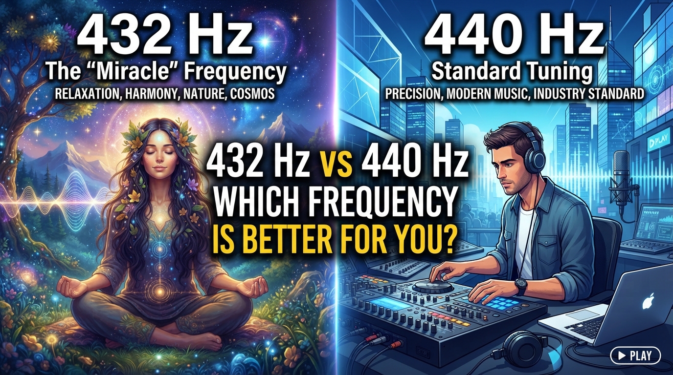 432 Hz vs 440 Hz: Which Frequency Is Better for You?
