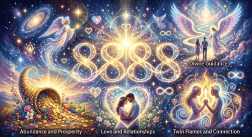 Angel Number 8888: A Complete Guide to Abundance, Love, Twin Flames, and Divine Guidance
