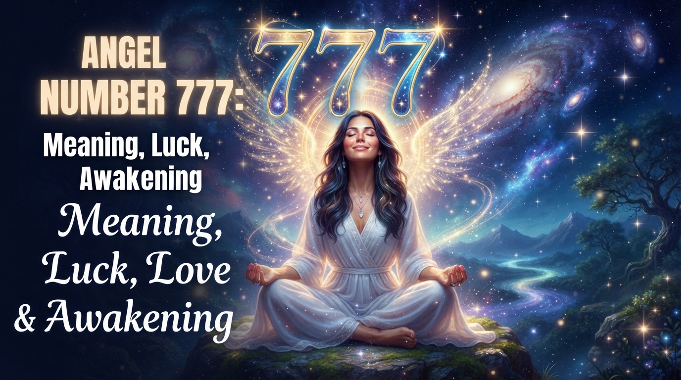 Angel Number 777: Meaning, Luck, Love & Awakening