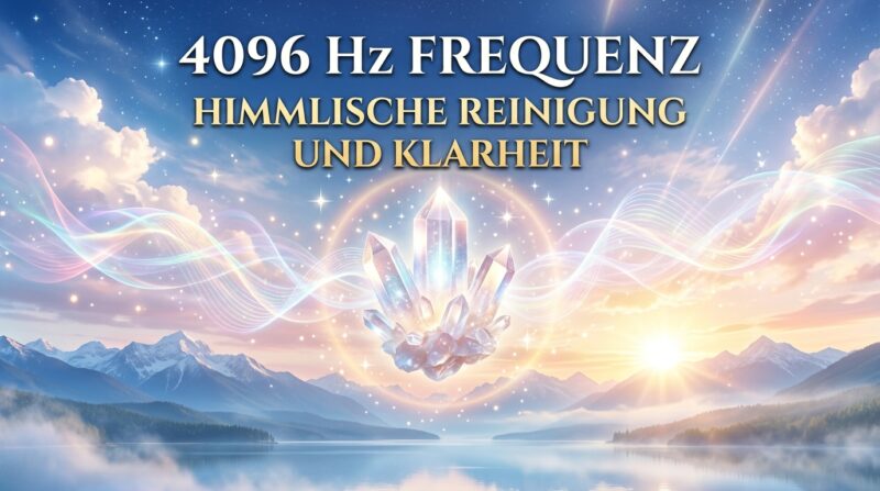 4096 Hz Frequenz: Himmlische Reinigung und Klarheit