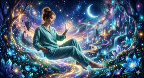 清醒夢是一種當事人在夢境中仍然保持自我意識的現象。