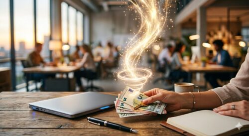 Engelszahl 555 für Beruf und Finanzen
