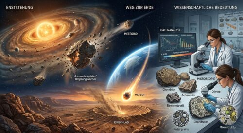 Die Entstehung von Meteoriten und ihre wissenschaftliche Bedeutung