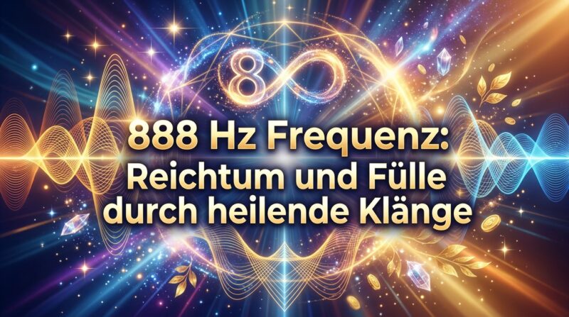 888 Hz Frequenz: Reichtum und Fülle durch heilende Klänge