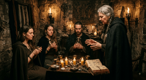 How the Trinka Five Ritual Is Commonly Described