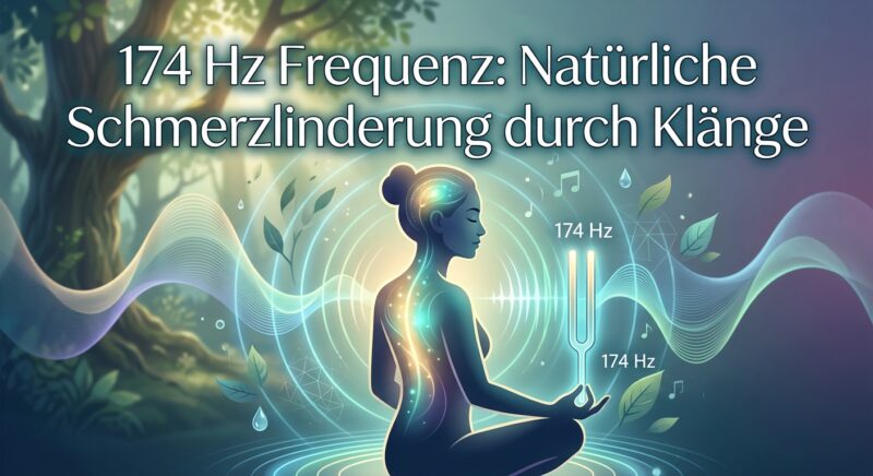 174 Hz Frequenz: Natürliche Schmerzlinderung durch Klänge