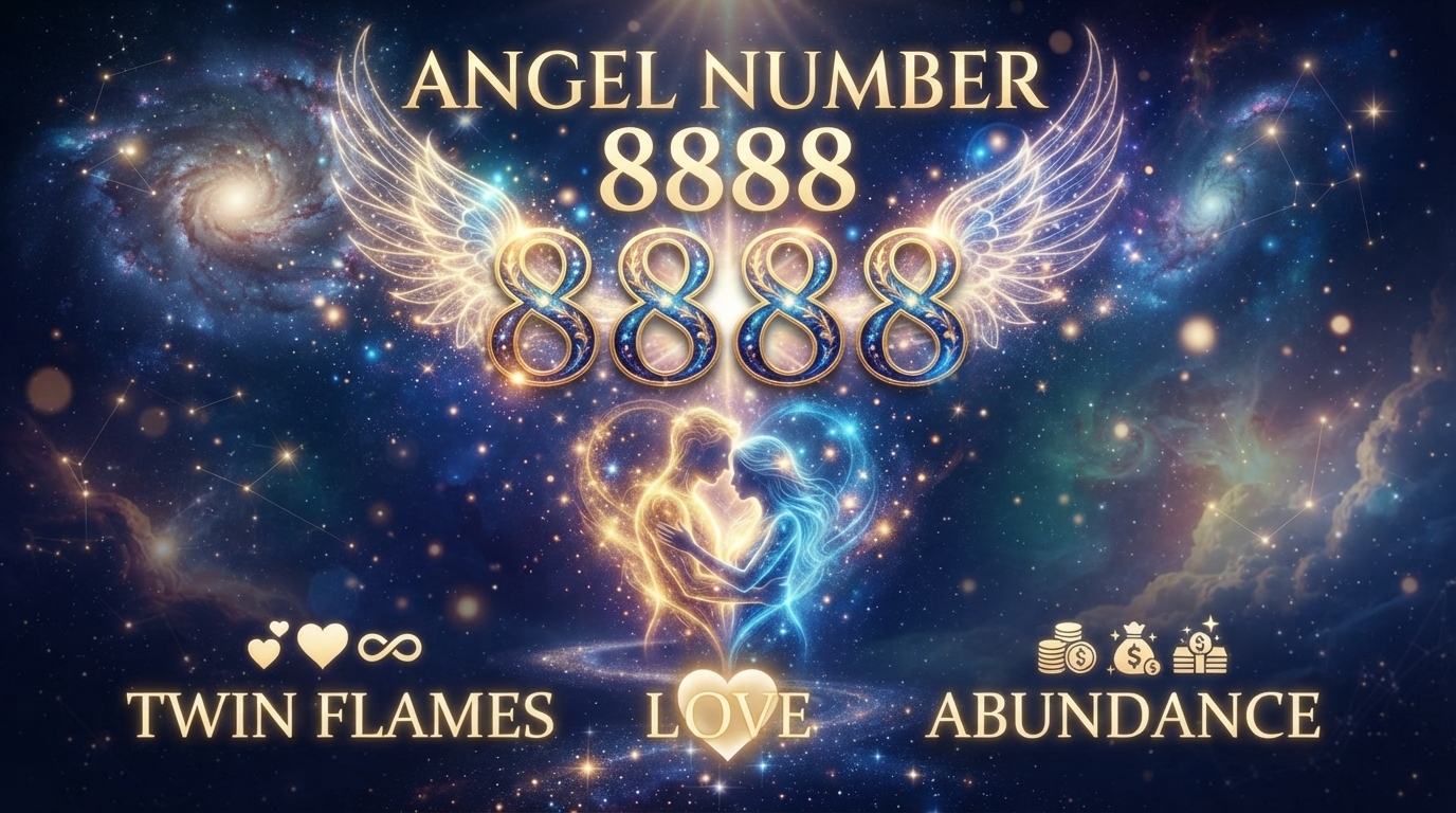 Angel Number 8888 Meaning: Twin Flames, Love & Abundance