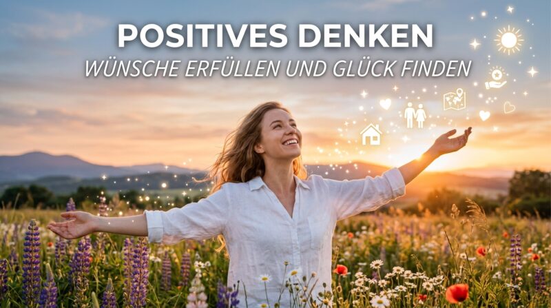 Positives Denken: Wünsche erfüllen und Glück finden