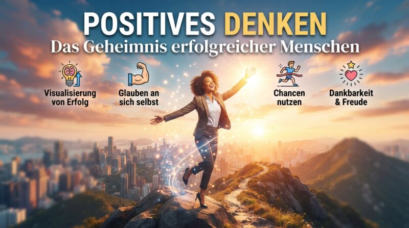 Positives Denken: Das Geheimnis erfolgreicher Menschen