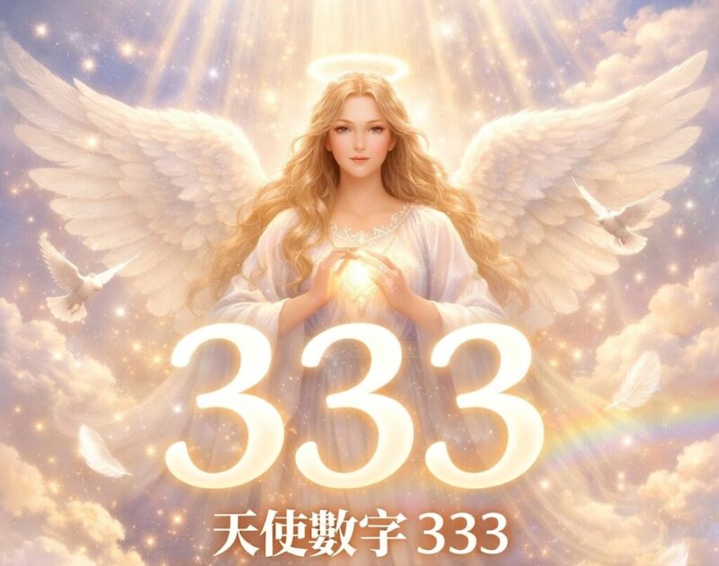 天使數字 333 是來自天使的信息：你的天賦將改變世界。天使數字 天使訊息 宇宙指引 靈性指引 命運數字 神聖數字 數字能量 同步性 靈魂使命