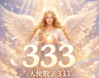 天使數字 333 是來自天使的信息：你的天賦將改變世界。天使數字 天使訊息 宇宙指引 靈性指引 命運數字 神聖數字 數字能量 同步性 靈魂使命