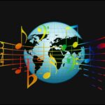 grades, treble clef, sound, concert, musician, notenblatt, clef, volume, tonkunst, sheet music, music, staves, lines, melody, piece of music, composition, compose, multicoloured, to dye, black