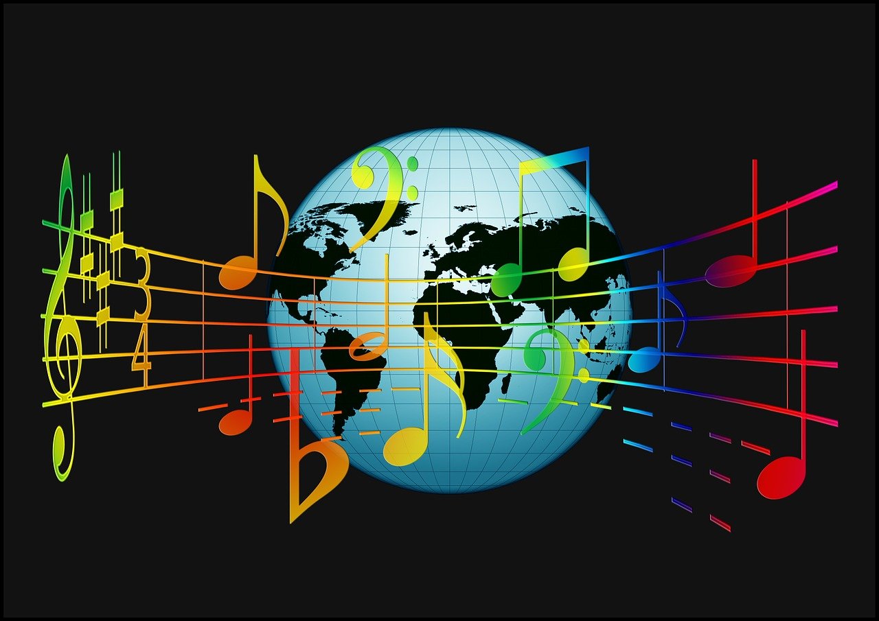 grades, treble clef, sound, concert, musician, notenblatt, clef, volume, tonkunst, sheet music, music, staves, lines, melody, piece of music, composition, compose, multicoloured, to dye, black