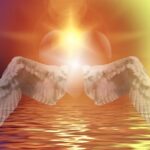 heart, wing, stars, love, flying heart, be in love, feelings, warm, message, romance