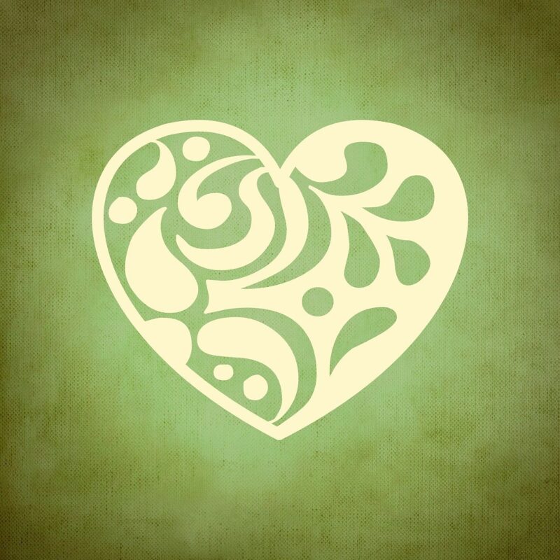 background, heart, love, greeting card, template