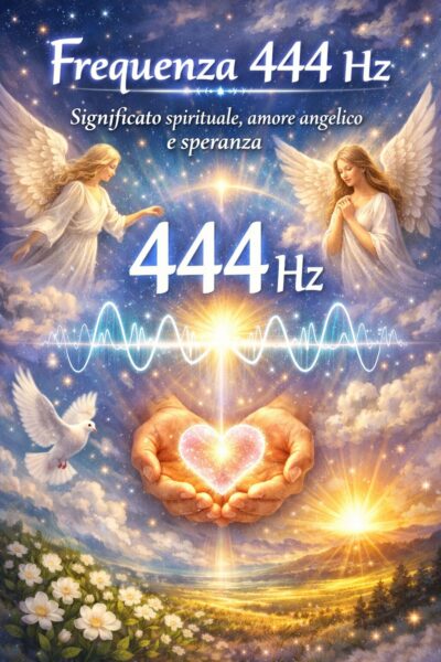 Frequenza 444 Hz Significato spirituale, amore angelico e speranza