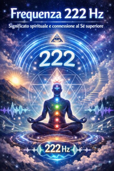 Frequenza 222 Hz Significato spirituale e connessione al Sé superiore
