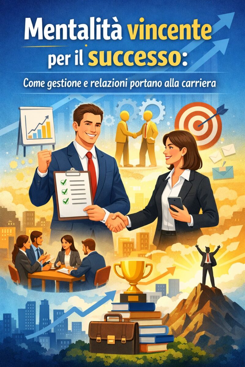 Mentalità vincente per il successo Come gestione e relazioni portano alla carriera