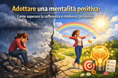 Adottare una mentalità positiva Come superare la sofferenza e risolvere i problemi