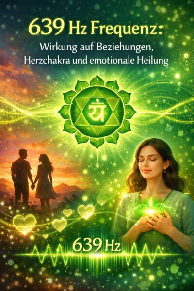 639 Hz Frequenz Wirkung auf Beziehungen Herzchakra und emotionale Heilung