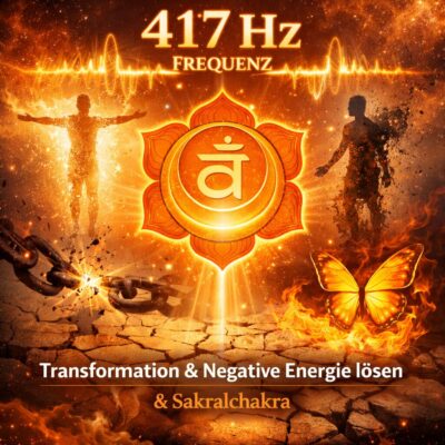 417 Hz Frequenz Wirkung auf Transformation negative Energie lösen und Sakralchakra