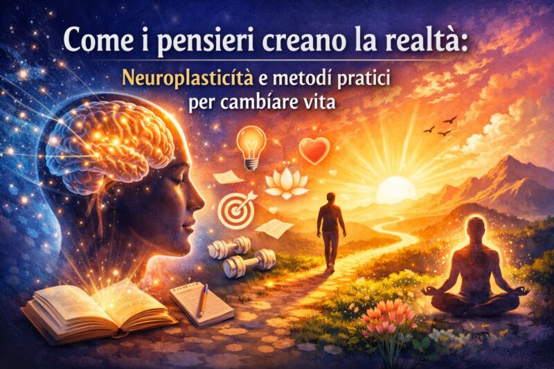 Come i pensieri creano la realtà Neuroplasticità e metodi pratici per cambiare vita