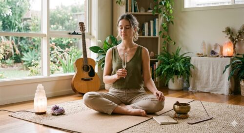Comment Utiliser le 444 Hz dans une Routine de Bien-Être ?