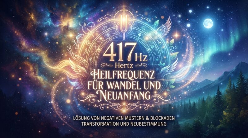 417 Hz: Heilfrequenz für Wandel und Neuanfang