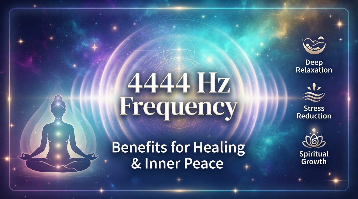 4444 Hz Frequency: Benefits for Healing & Inner Peace