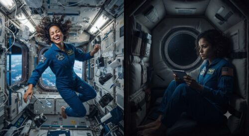 The Contrast: Exploring the Psychological Effects of Weightlessness