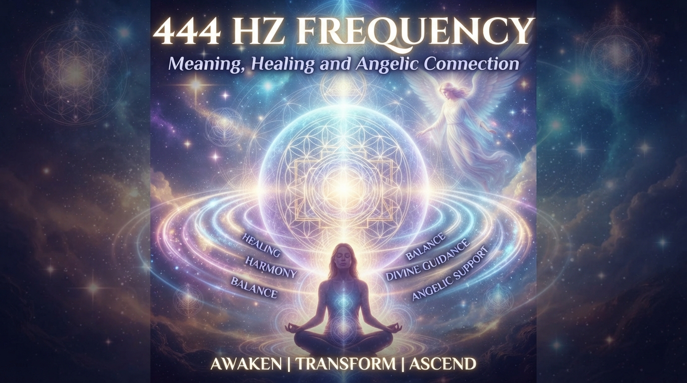 444 Hz Frequency: Meaning, Healing and Angelic Connection