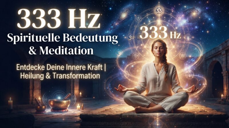 333 Hz: Spirituelle Bedeutung und Meditation