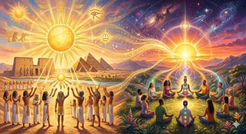 Dall'Antico Egitto alla Spiritualità Moderna: La Storia Cosmica del Culto del Sole