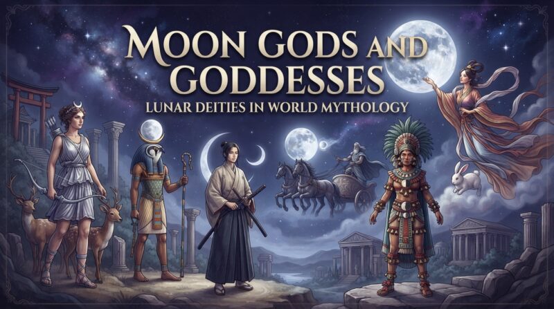Moon Gods and Goddesses: Lunar Deities in World Mythology