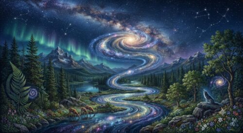 Universal Flow: The Cosmic Connection in the Natural World